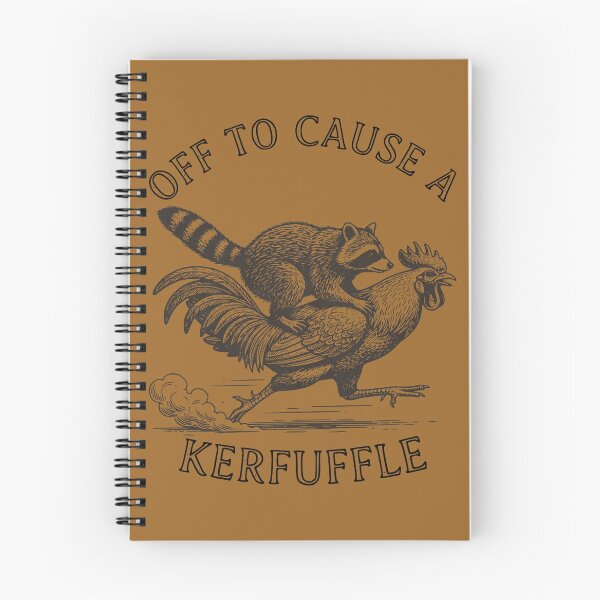 Item preview, Funny Raccoon Off to Cause a kerfuffle Graphic designed and sold by KristineLi.