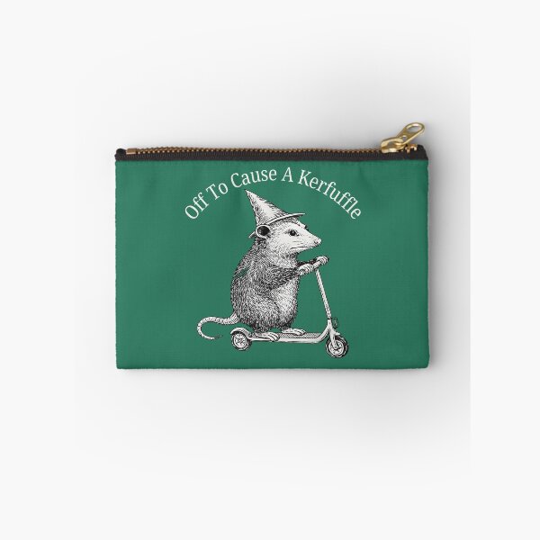 Item preview, Funny Possum Off to Cause A Kerfuffle Vintage Meme Tees for Men and Women designed and sold by KristineLi.