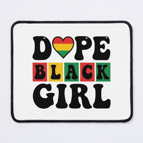 Item preview, Dope Black Girl - Pan-African Flag Colors Empowerment designed and sold by raedattia.