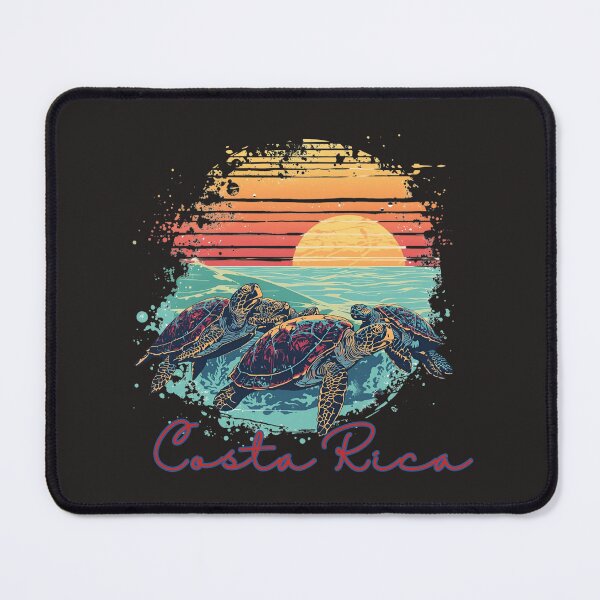 Artikelvorschau, Costa Rica Schildkröten bei Sonnenuntergang entworfen und verkauft von BKDIGITALSHOP.