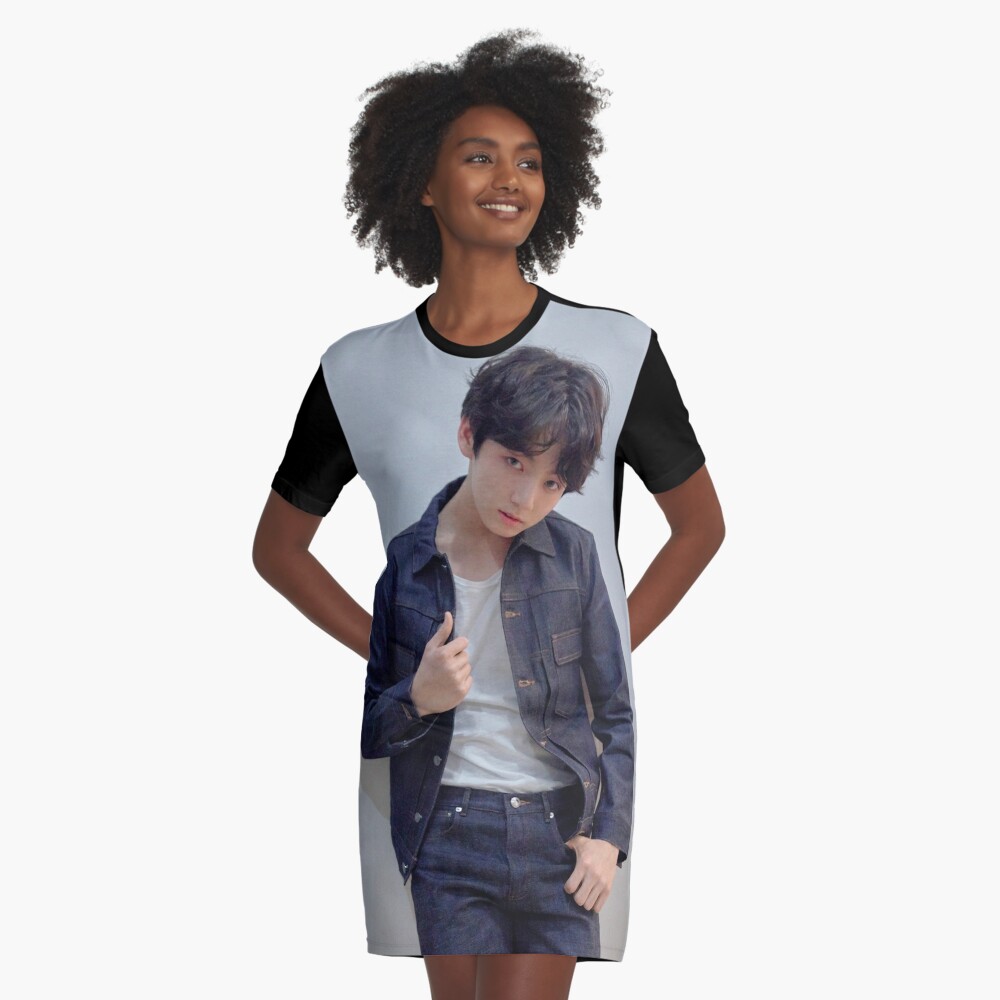 "Jungkook / Jeon Jung Kook - BTS" Graphic T-Shirt Dress by BaoziHerena