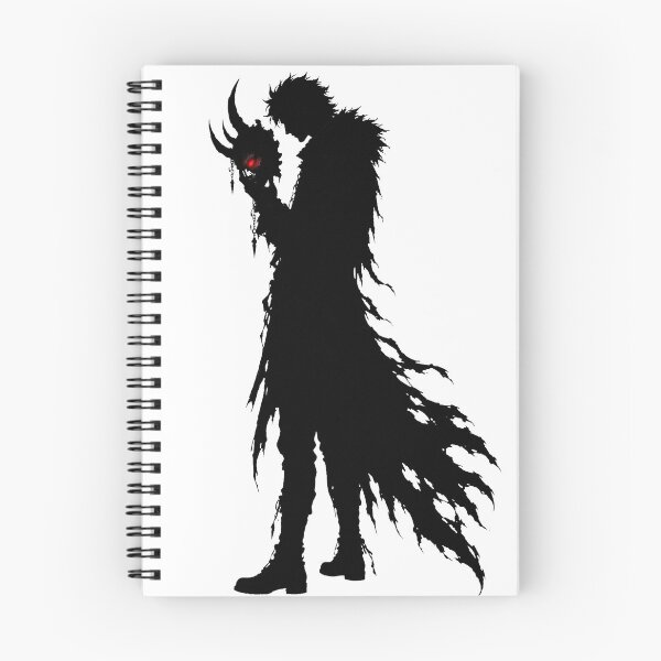 Item preview, Shadow Figure Holding Demonic Monster Mask Art designed and sold by Munib320.