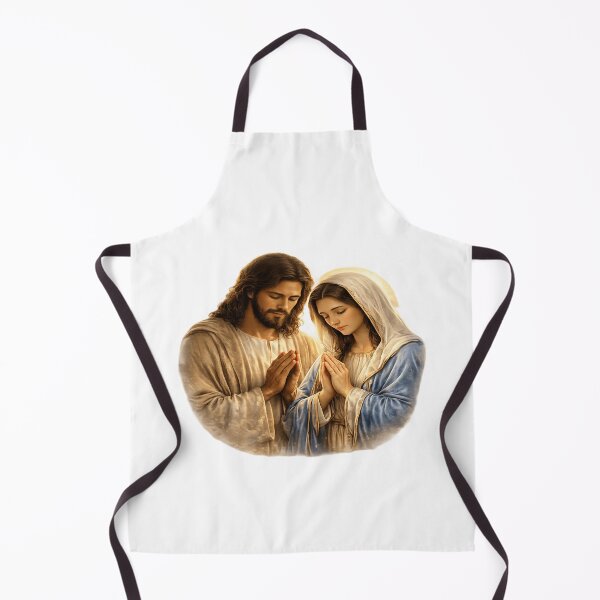 Item preview, Gesù e Maria in Preghiera - Grafica Religiosa Cristiana designed and sold by RipantinaFantasy .