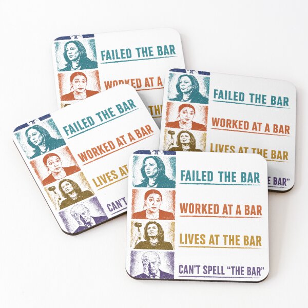 Item preview, Raised The Bar Failed The Bar Worked At A Bar Lives At The Bar Can't Spell "The Bar" Should Be Behind Bars Political Humor Conservative Patriot designed and sold by HumansStuck12.