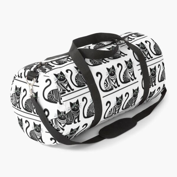 Item preview, Art - Stylized Cats in Black and White, Hypnotic Spot the Difference designed and sold by World-Pets.