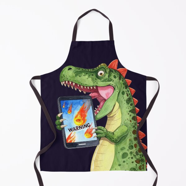 Item preview, T-Rex receives meteorite warning designed and sold by LiskoDesign.
