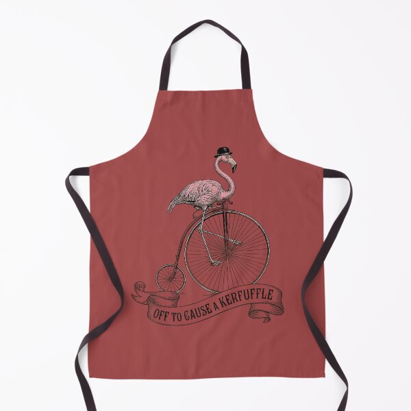 Item preview, Off to Cause A Kerfuffle Flamingo Funny Birds Vintage Retro designed and sold by mjohnson9.