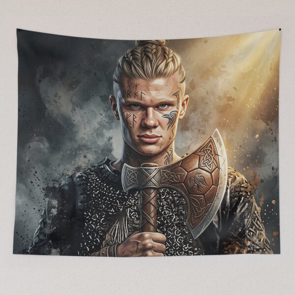 Item preview, The Nordic King of Football designed and sold by Simplybe1.