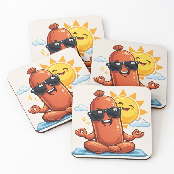 Item preview, Yoga Sausage designed and sold by BROHLine Studio.