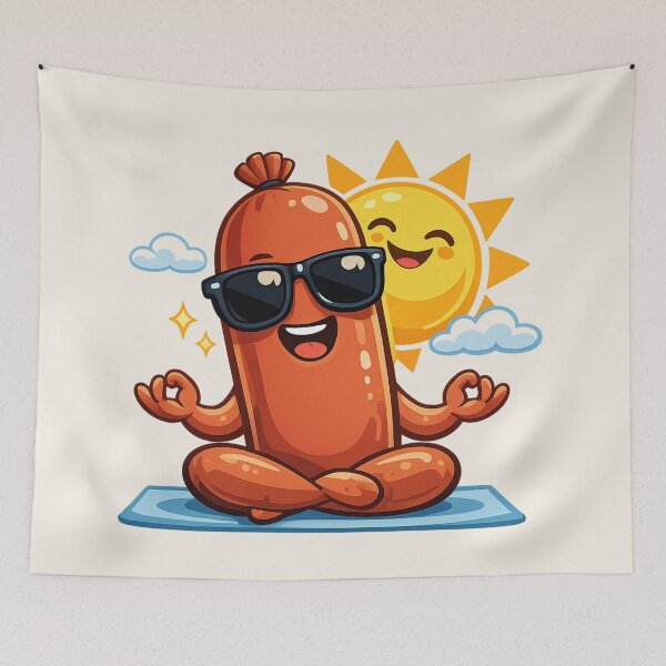 Item preview, Yoga Sausage designed and sold by BROHLine Studio.