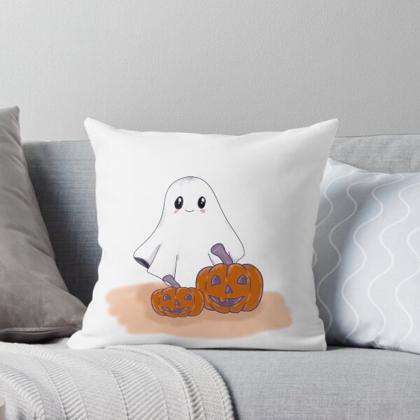 Item preview, Halloween ghost & pumpkins designed and sold by KoolKrakan.