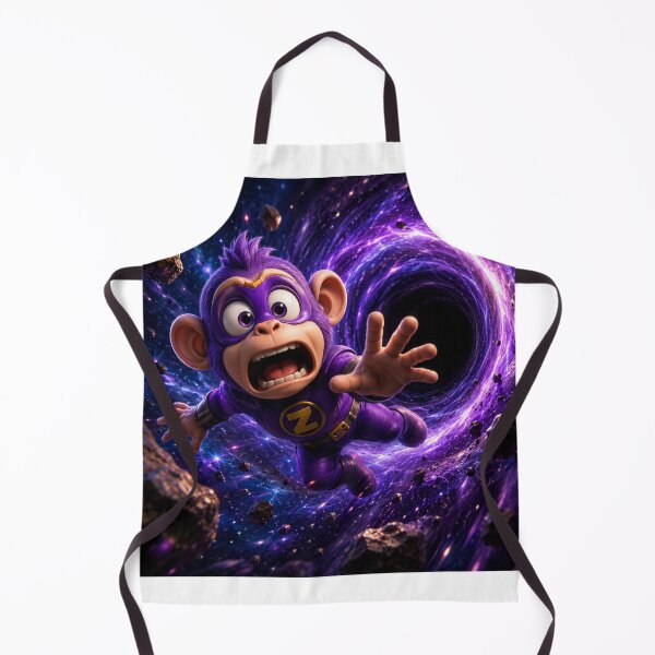 Item preview, Zip the Purple Space Monkey – Into the Void designed and sold by Purpletoys.