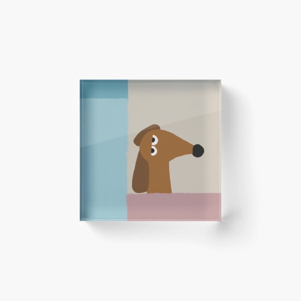 Item preview, Funny Whimsical dog designed and sold by Malvamalu.