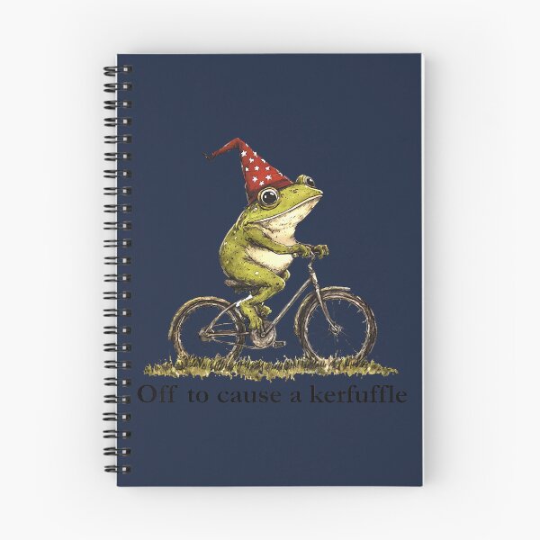 Item preview, Off to Cause A Kerfuffle Frog Funny Weirdcore Sayings Unique designed and sold by GreggRoss.