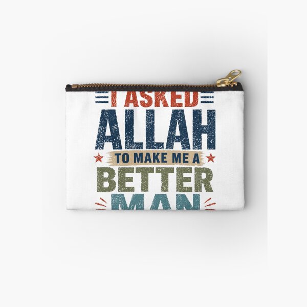 Item preview, I Asked Allah To Make Me A Better Man He Sent Me My Wife Muslim Husband Marriage designed and sold by HumansStuck12.