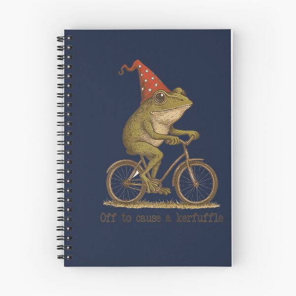Item preview, Off to Cause A Kerfuffle Frog Funny Weirdcore Sayings Unique designed and sold by GreggRoss.