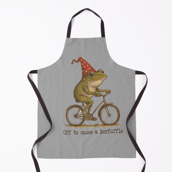 Item preview, Off to Cause A Kerfuffle Frog Funny Weirdcore Sayings Unique designed and sold by GreggRoss.