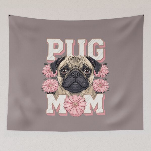 Artikelvorschau, Mops-Mama entworfen und verkauft von BKDIGITALSHOP.