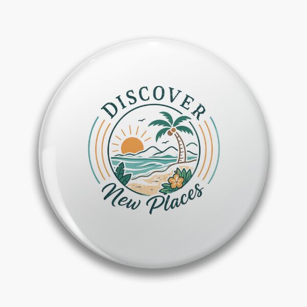 Item preview, Discover New Places Travel Adventure Vacation Wanderlust designed and sold by HumansStuck12.