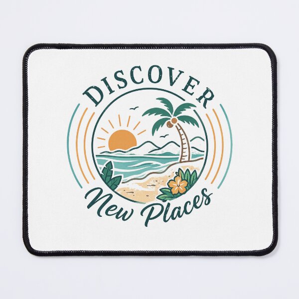 Item preview, Discover New Places Travel Adventure Vacation Wanderlust designed and sold by HumansStuck12.