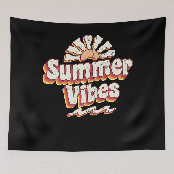 Item preview, Summer Vibes Retro Sun Badge Vintage Design designed and sold by ayion.