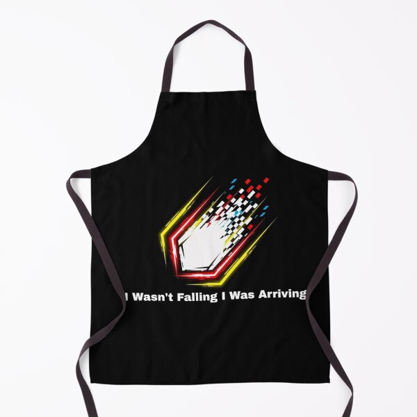Item preview, Wasn't Falling Was Arriving - Funny Sci-Fi Gamer Quote designed and sold by GLITCH & SOUL.