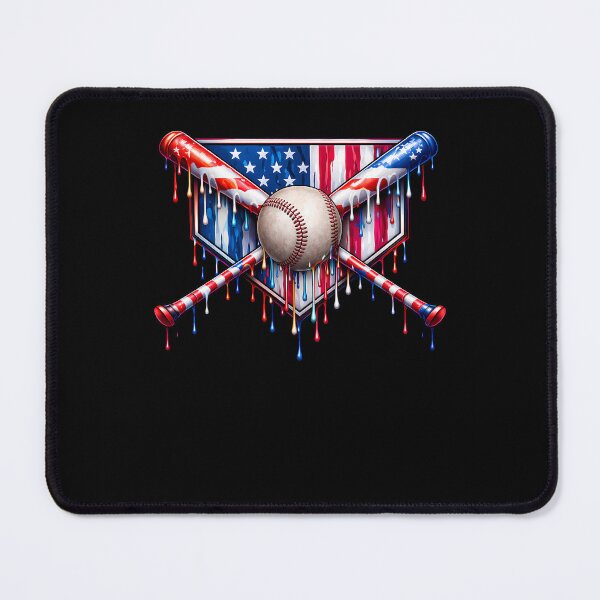 Item preview, American Flag Baseball Splash Patriotic Design designed and sold by ayion.