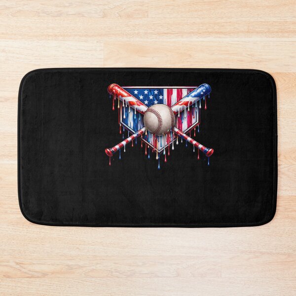 Item preview, American Flag Baseball Splash Patriotic Design designed and sold by ayion.