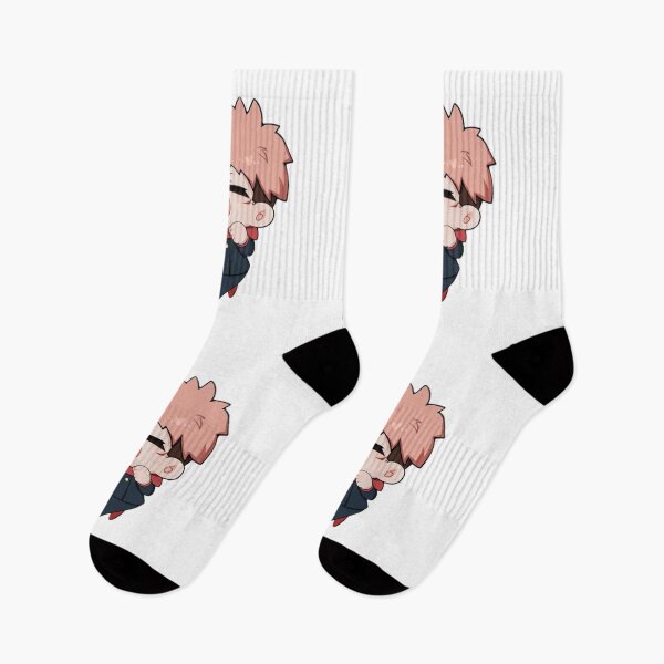 Item preview, Cheerful Pink Haired Student Running Happily designed and sold by JohnnyFive8.