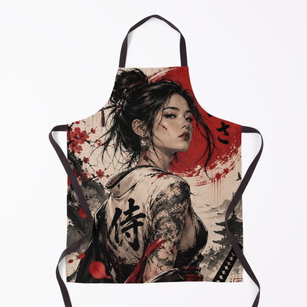 Item preview, Samurai woman warrior designed and sold by ShenGha-design.