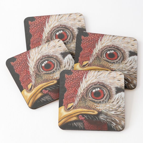 Item preview, Red Eye the Rooster designed and sold by Wander Geiss Art.