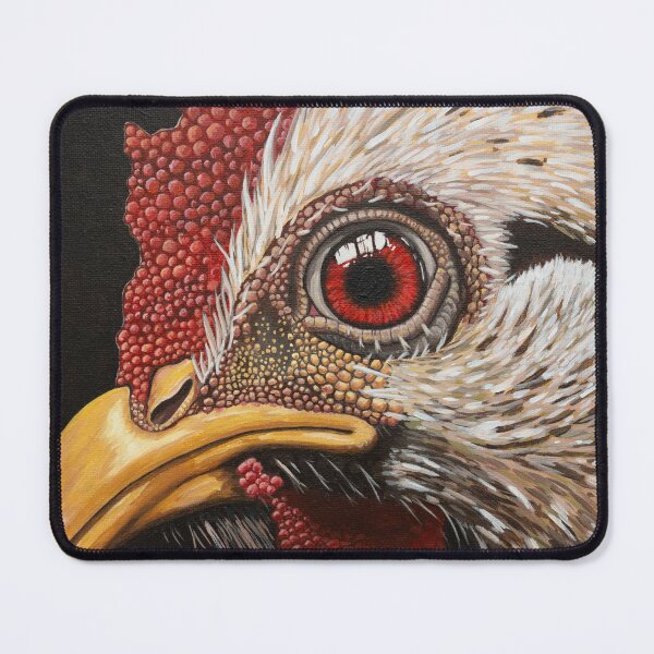 Item preview, Red Eye the Rooster designed and sold by Wander Geiss Art.