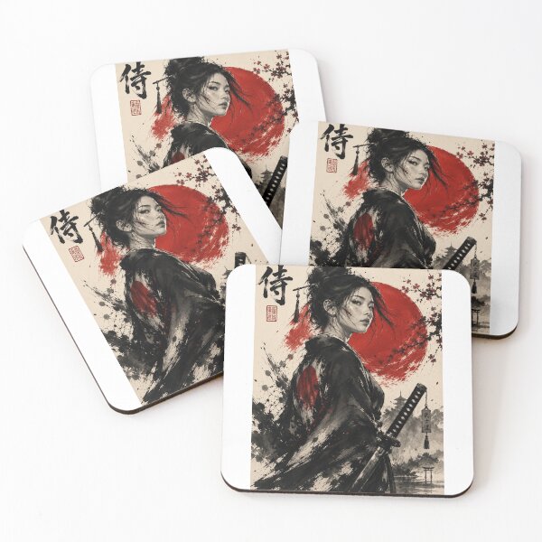 Item preview, guerrera samurái designed and sold by ShenGha-design.