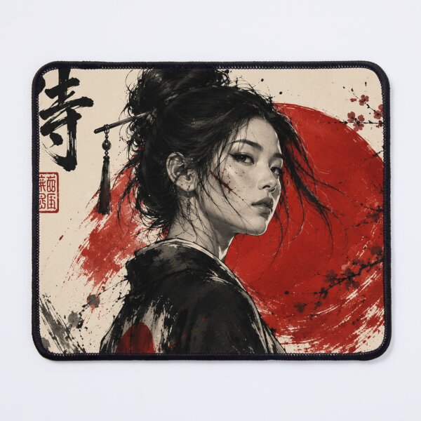 Item preview, Samurai woman warrior designed and sold by ShenGha-design.