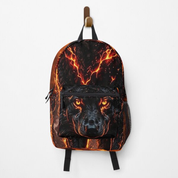 Item preview, Inferno Wolf – Guardian of the Volcano designed and sold by Gold&pixels.