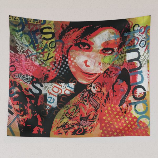 Item preview, THE WOMAN IN RED designed and sold by supernikol.