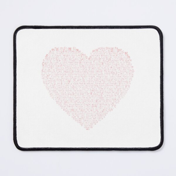 Item preview, Christian Heart Word Cloud Art designed and sold by Dmo3HarkoArt.