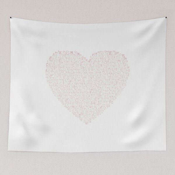 Item preview, Christian Heart Word Cloud Art designed and sold by Dmo3HarkoArt.