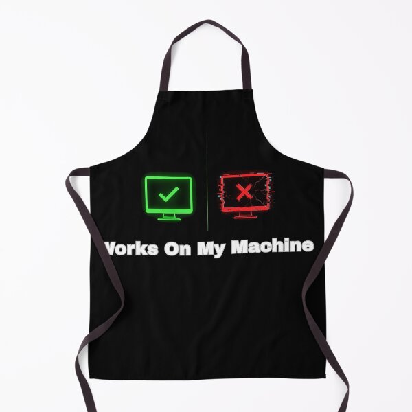 Item preview, Works On My Machine - Funny Programmer Debugging Humor Tech Quote designed and sold by GLITCH & SOUL.