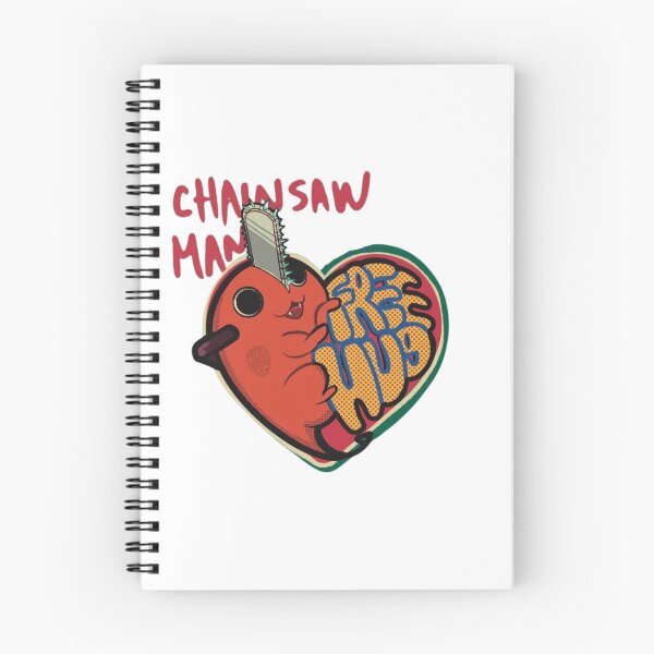 Item preview, Cute Orange Chainsaw Devil Heart Shape Emblem designed and sold by JohnnyFive8.