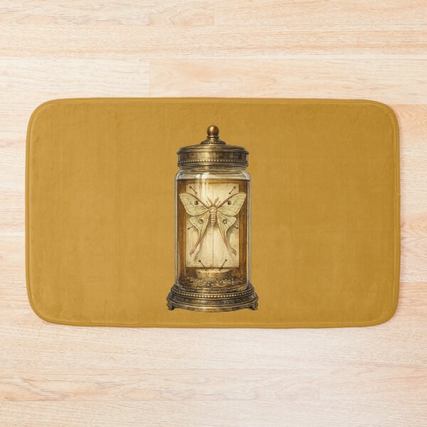 Item preview, Vintage Moth Specimen Jar Print – Victorian Naturalist Glass Collection Art designed and sold by MagicMakerPh.
