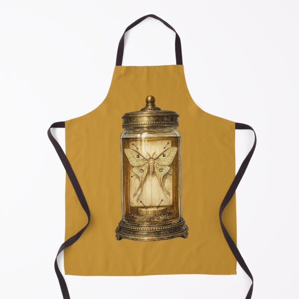 Item preview, Vintage Moth Specimen Jar Print – Victorian Naturalist Glass Collection Art designed and sold by MagicMakerPh.