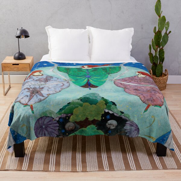 Item preview, Elf Hill by Harry Clarke - Art Nouveau Fantasy Maidens for Mythology Art Lovers designed and sold by RickE.