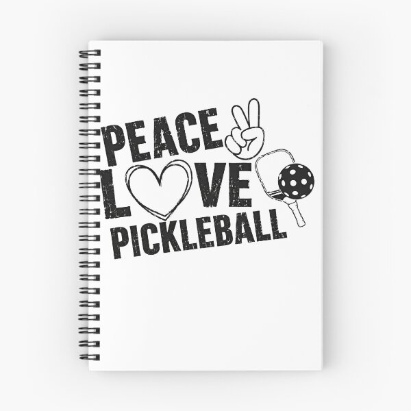 Item preview, Peace Love Pickleball Sport Player Hobby Enthusiast designed and sold by HumansStuck12.