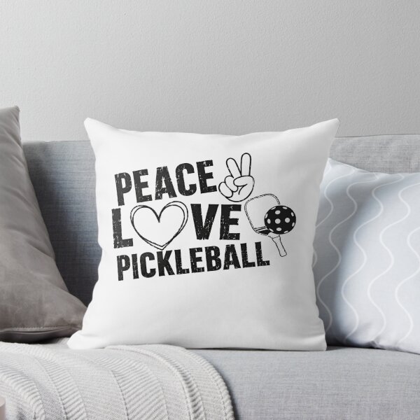 Item preview, Peace Love Pickleball Sport Player Hobby Enthusiast designed and sold by HumansStuck12.