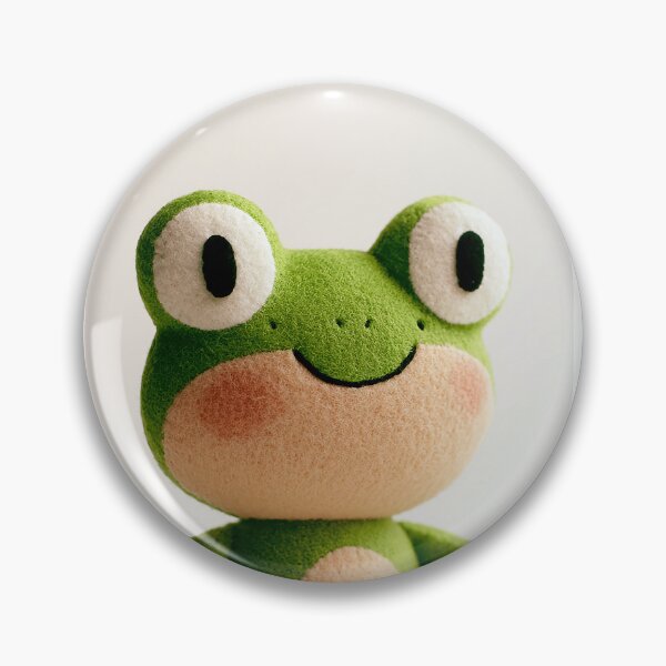 Item preview, cute frog designed and sold by Gozzieshop.