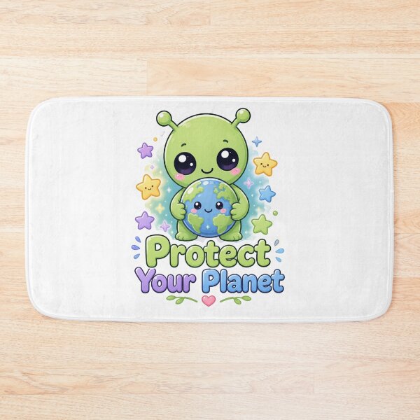 Item preview, Alien Holding Earth Protect Your Planet designed and sold by Ruamid.