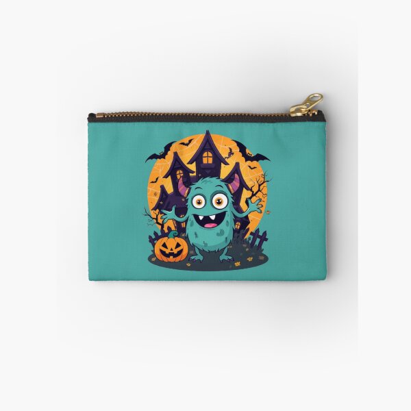 Item preview, Cute Cartoon Halloween Monster - Haunted House designed and sold by LMoonDesigns.