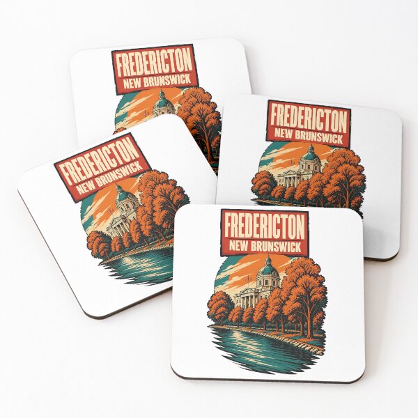 Item preview, Fredericton, New Brunswick Canada Vintage Travel Tourism Souvenir designed and sold by TravelersGems.