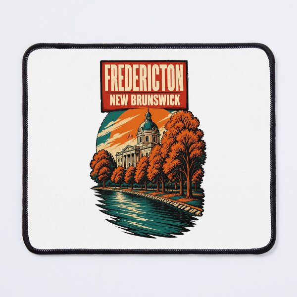 Item preview, Fredericton, New Brunswick Canada Vintage Travel Tourism Souvenir designed and sold by TravelersGems.